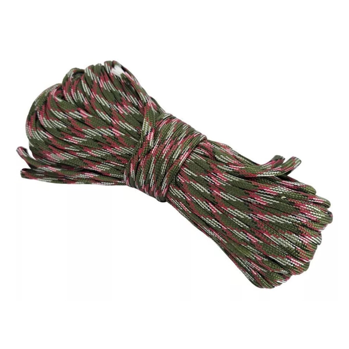 Cuerda paracord 50 metros - Camo rojo 