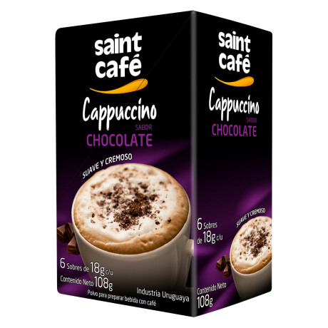 CAPPUCCINO SAINT DISP. X 6U CHOCOLATE CAPPUCCINO SAINT DISP. X 6U CHOCOLATE