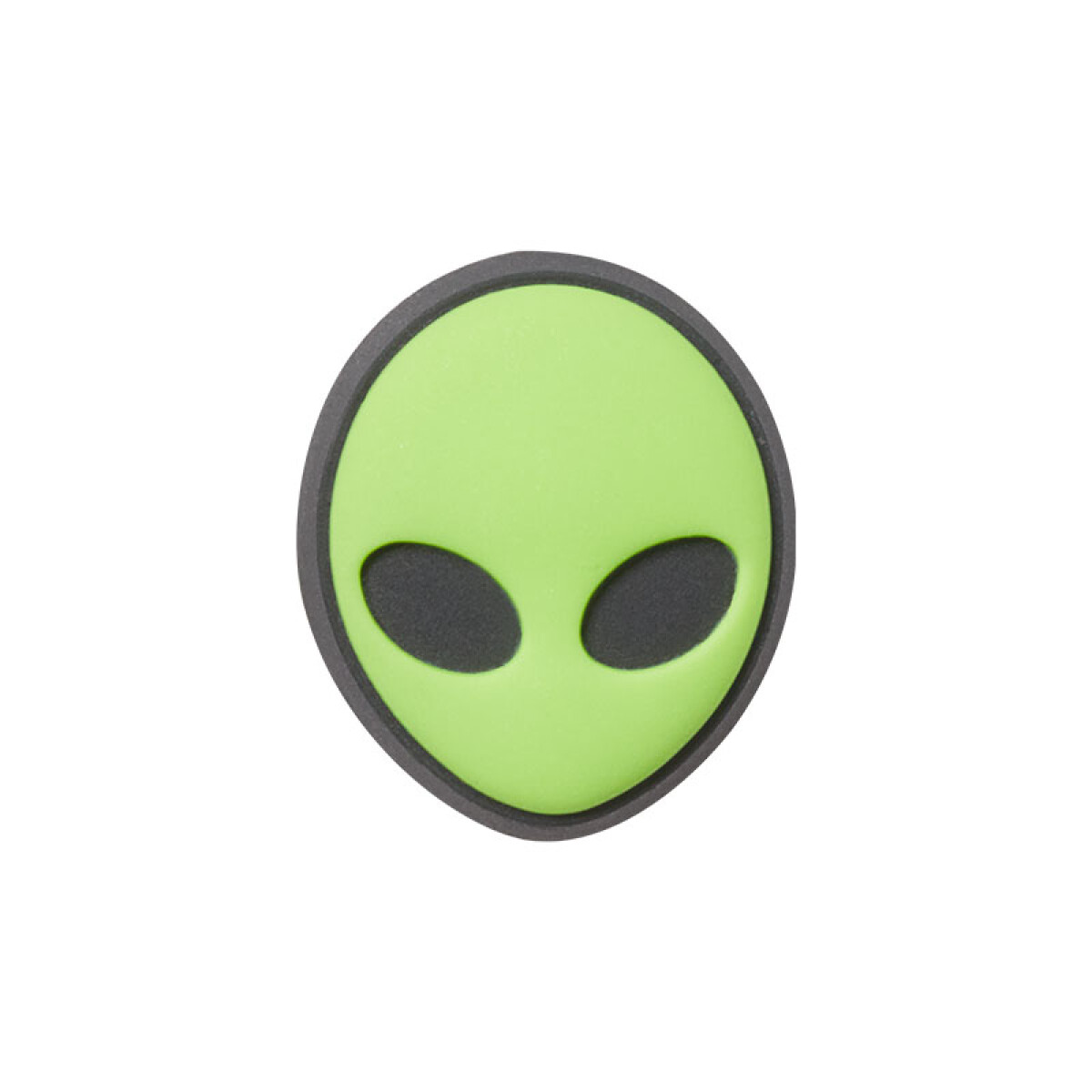 Jibbitz™ Charm Green Alien Head - Multicolor 