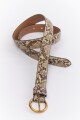 CINTO SNAKE BEIGE