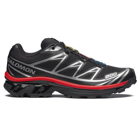 Zapatillas Salomon Xt-6 Unisex Black/Red