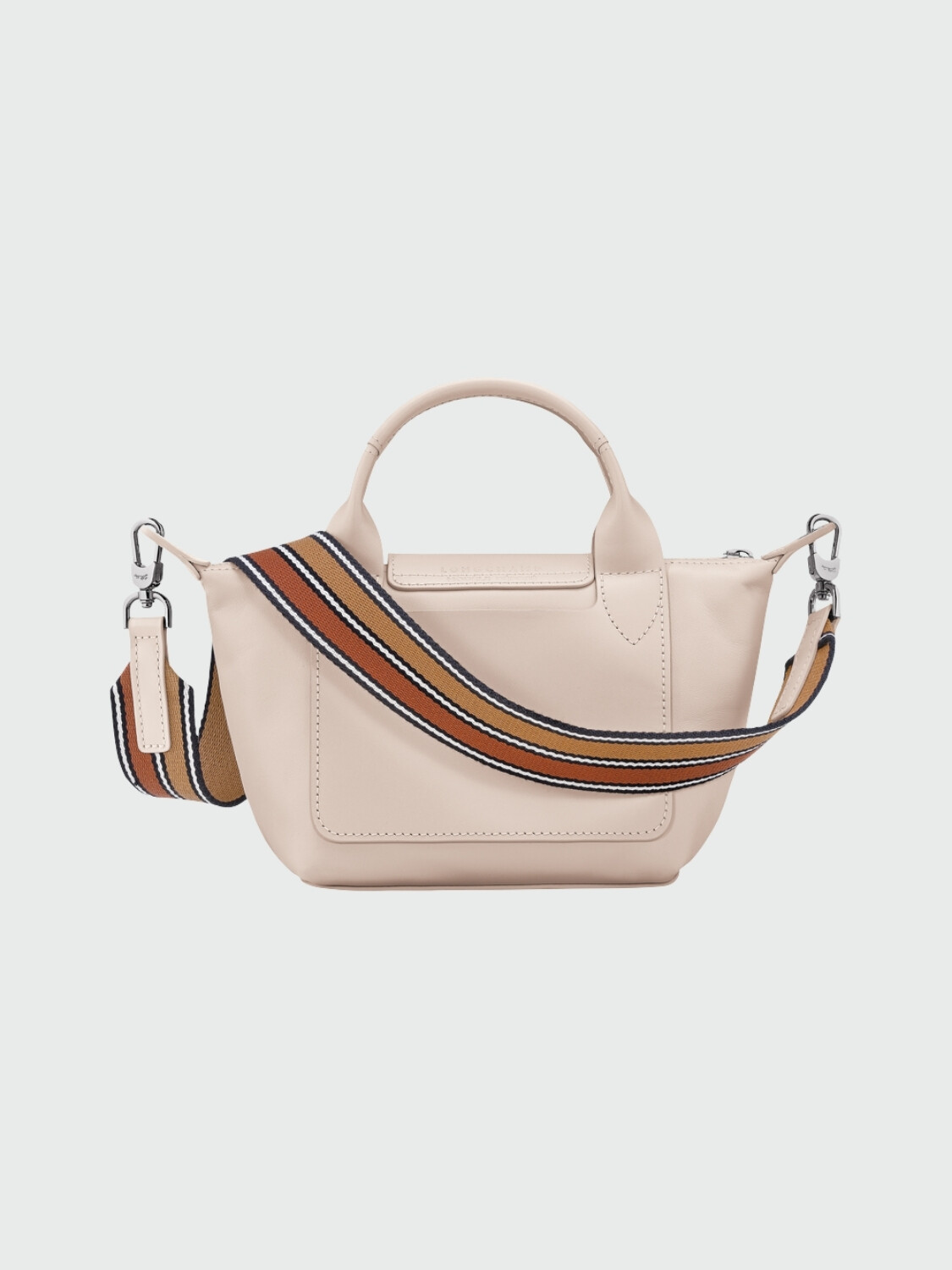 Longchamp - Bolso de cuero, Le Pliage du Jardinier Beige