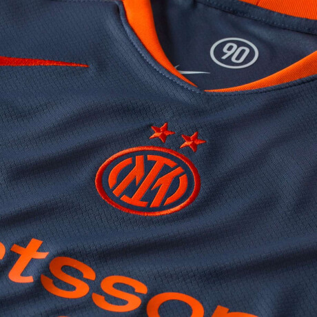 Remera Inter De Milán Alternativo 2025/26 Stadium de Niños Azul