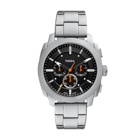Reloj FOSSIL MACHINE Acero Plateado Esfera 42mm 0