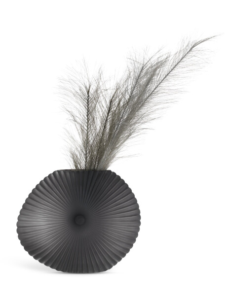 Jarrón RICHARD A9xL25xA20cm gris Jarrón RICHARD A9xL25xA20cm gris