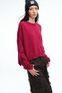 SWEATER COSTURA Fucsia