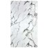 Pack x10 Placa PVC Símil Mármol 2,44x1,22m 3mm Resistente Mármol Blanco Gris
