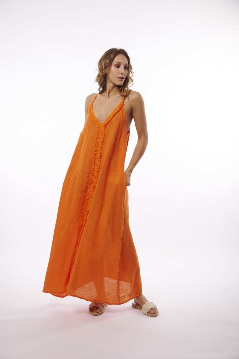 Vestido Bhakti - Naranja 