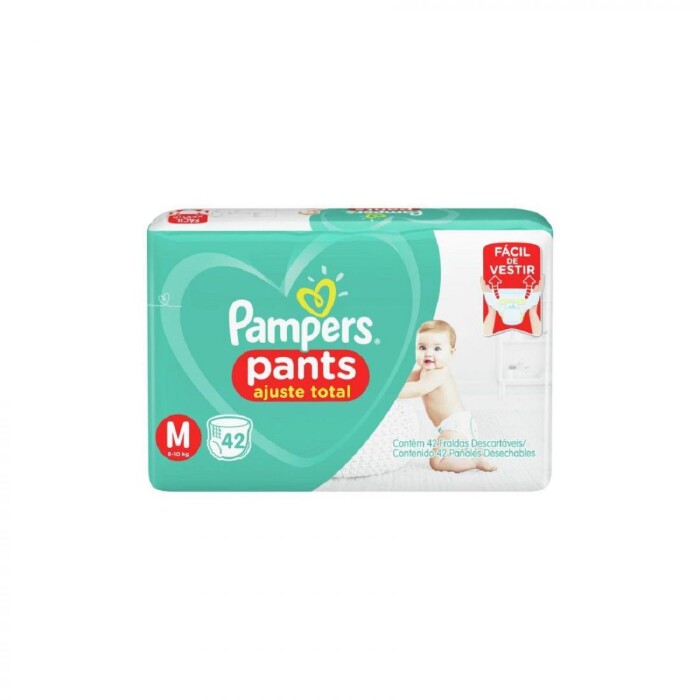 PAMPERS PANTS MEDIANO PAQ. X 42 UNID. única