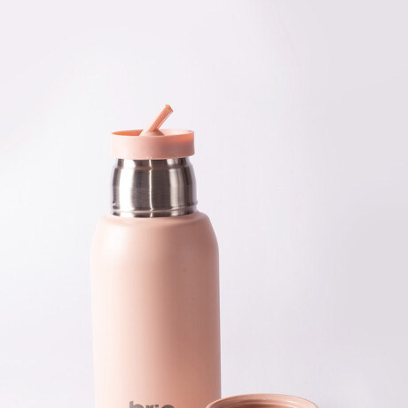 Termo Acero Inox 750 Ml brio Con Pico Cebador Rosa
