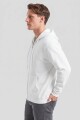 Campera deportiva clásica con capucha BLANCO