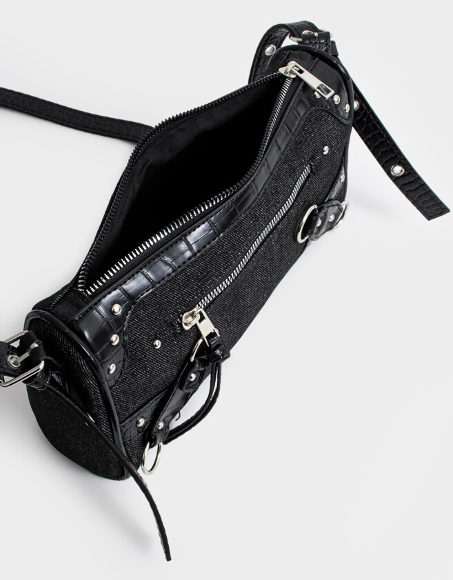 Bandoleras Bandolera Denim Negro - Negro