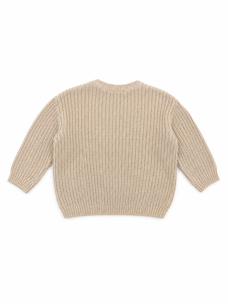 BUZO LUNA BEIGE OSCURO