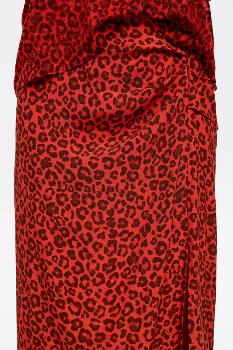 FALDA Rojo