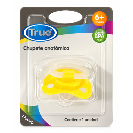 Chupete True Anatómico Látex +6 Meses Chupete True Anatómico Látex +6 Meses