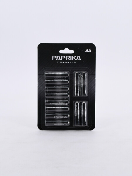 PACK PILAS AA X 12 NEGRO (V)