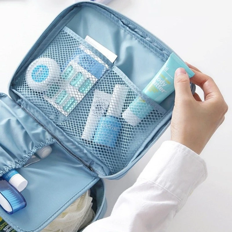 Organizador Estuche Cosmético Neceser Viaje Almacenamiento Estampado 1