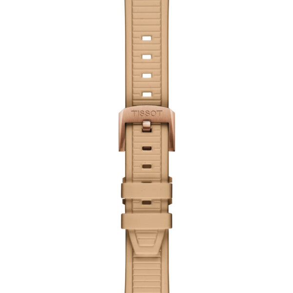 Reloj TISSOT T-RACE 38mm color Nude con correa de silicona Reloj TISSOT T-RACE 38mm color Nude con correa de silicona
