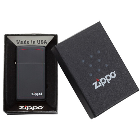 Encendedor Zippo Negro Slim 0