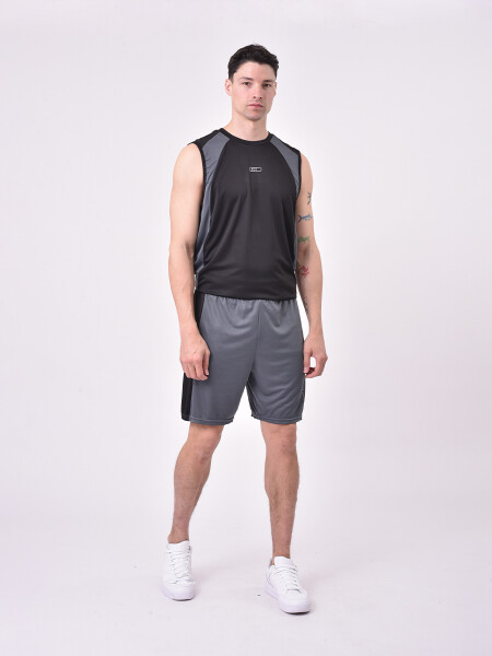 SHORT ALLEN GRIS OSCURO