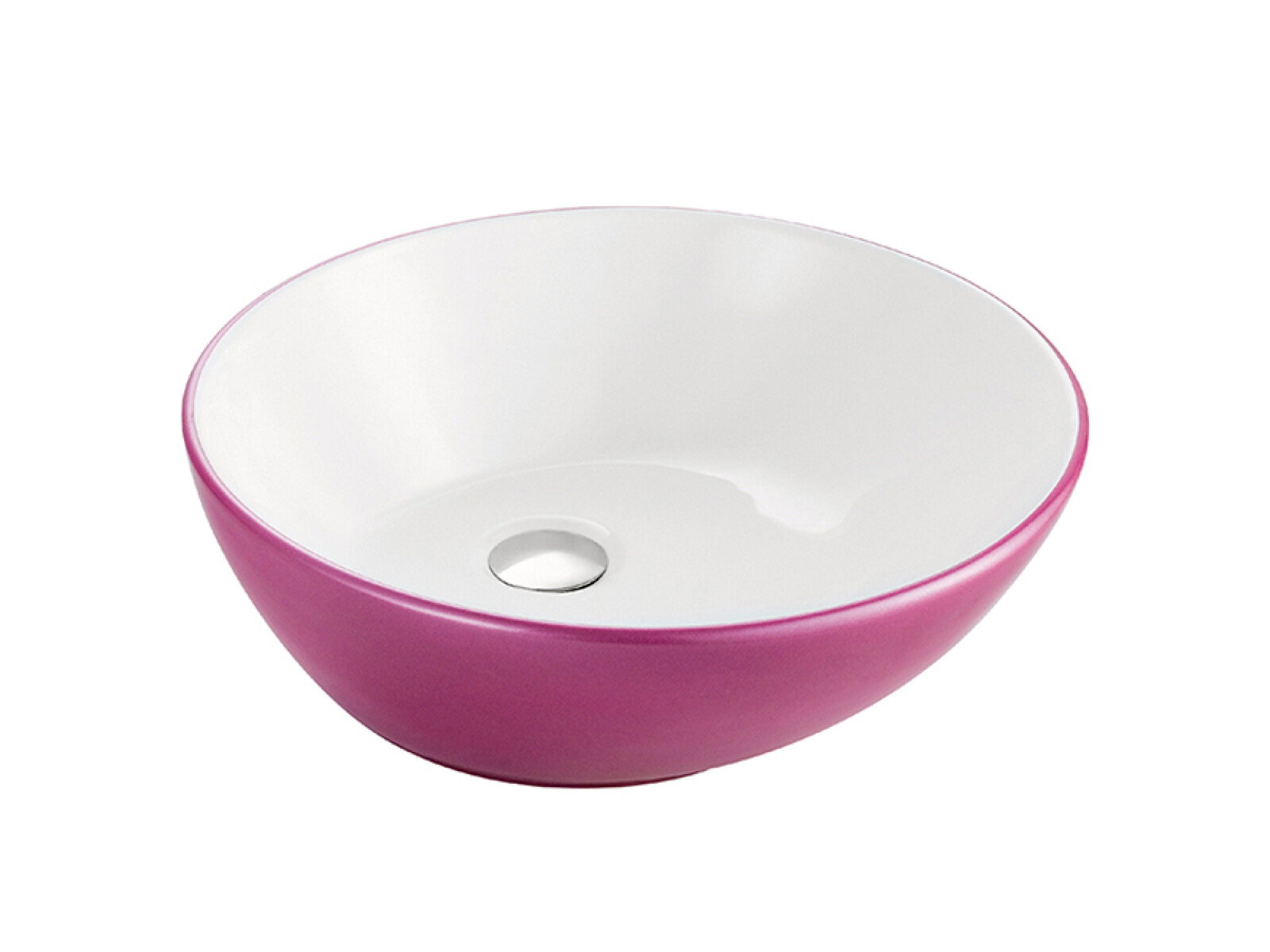 Porcelana Rosa Red Int Bl Ext 45X45X18 De Apoyo 
