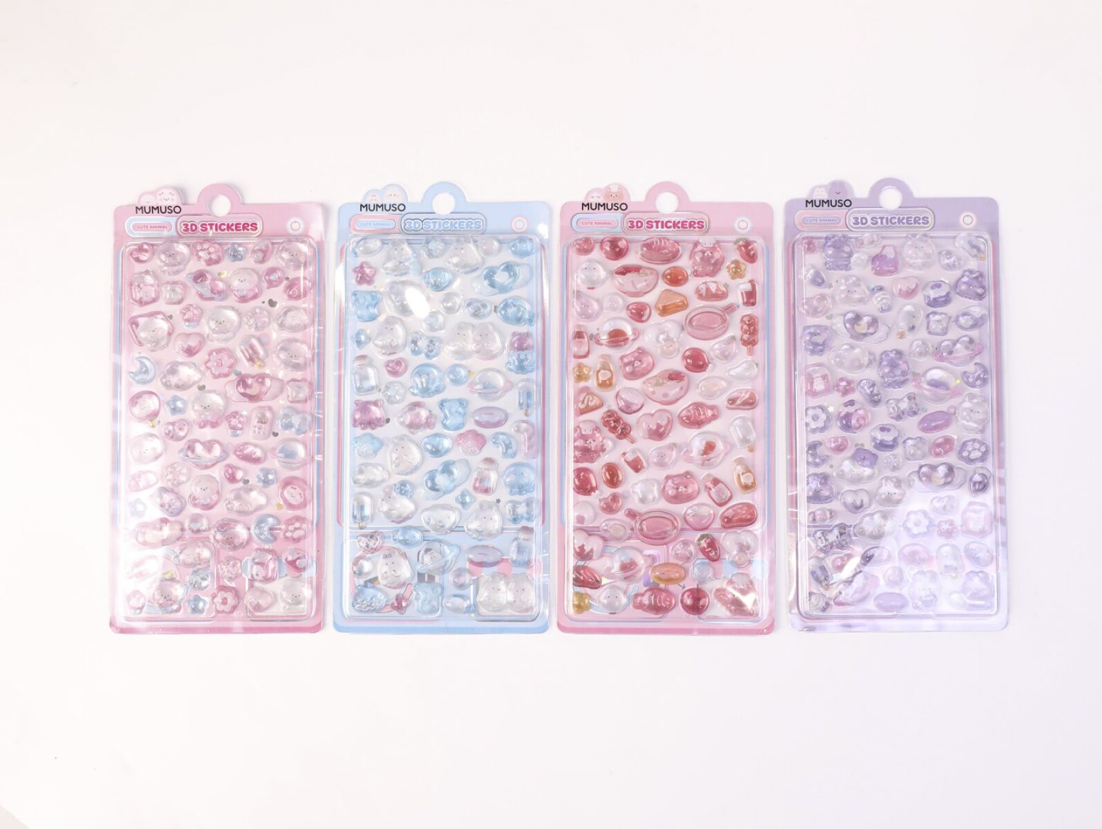 PEGATINAS 3D DE CRISTAL CON FORMA DE ANIMALES 