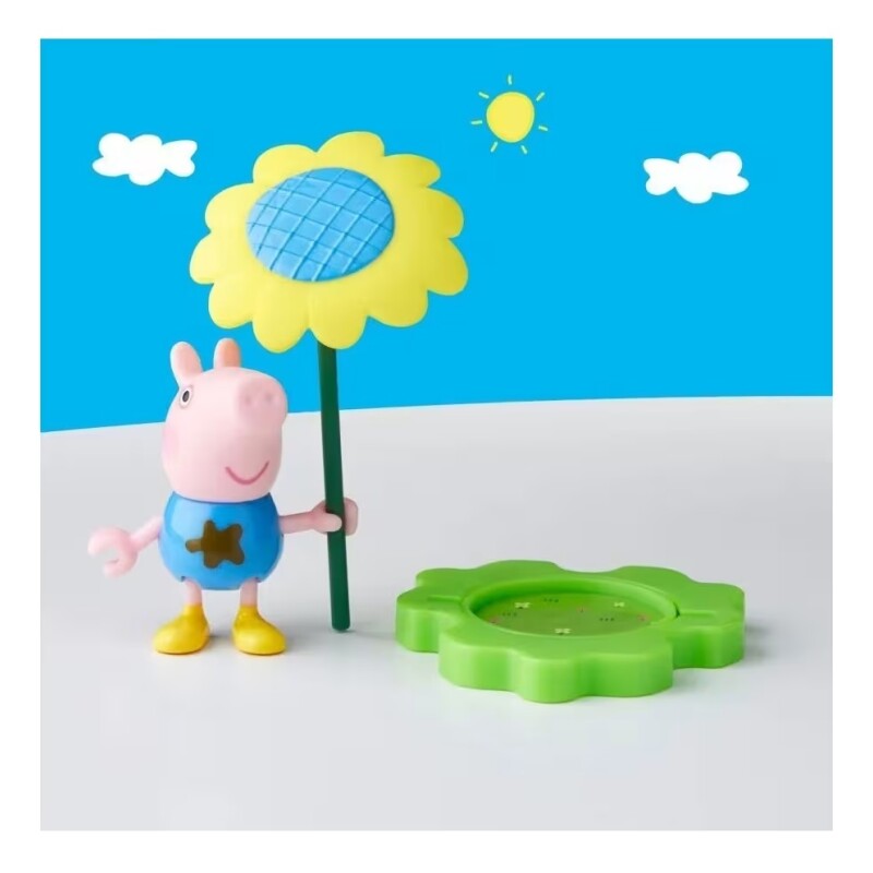 Peppa Pig George Figura 8 cm con Accesorios Hasbro PEPPA PIG - FGURAS DE 8 CM CON ACCESORIOS. SURTIDAS