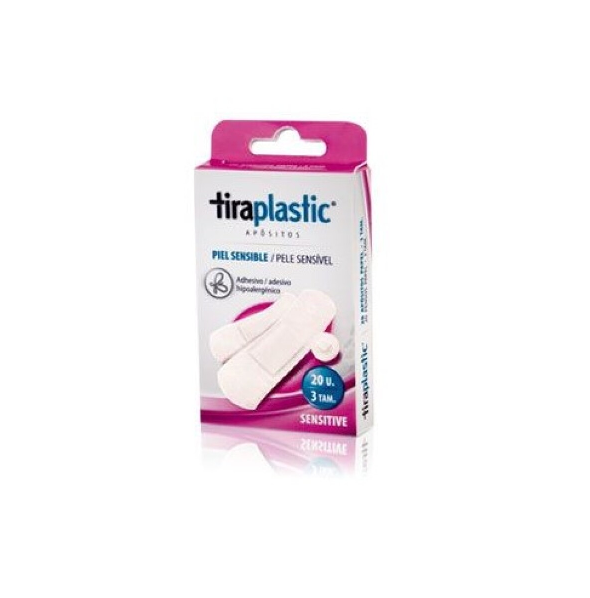 Tiraplastic curitas - Piel sensible x20 3 tamaños 