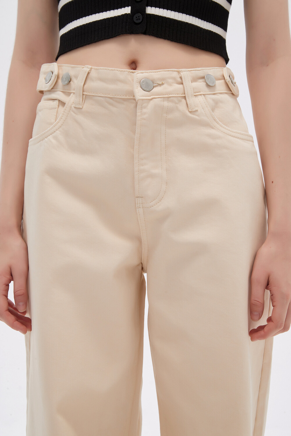 Pantalon Flowa Beige