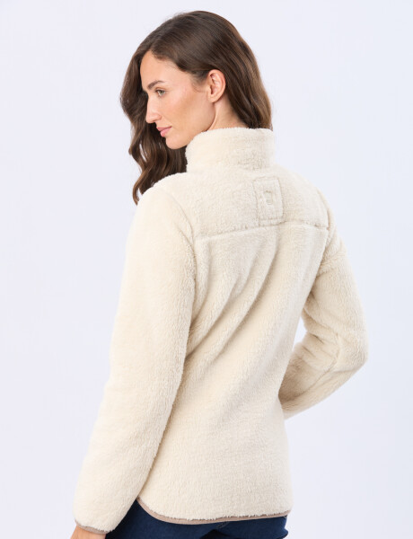 CAMPERA DE SHERPA Natural