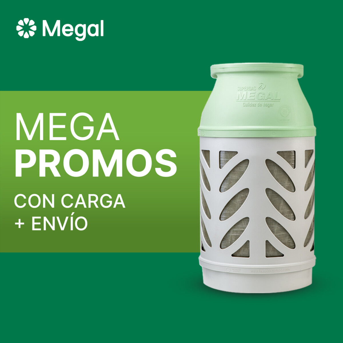 Megal Light con carga y envío 