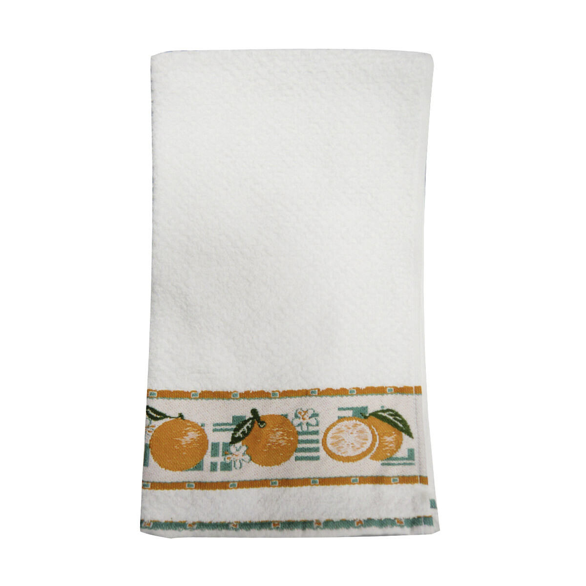 Repasador Dohler Jacquard Bord Vida 45 cm x 70 cm - Naranja 
