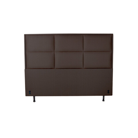 Cabecera Premium Swede Queen 158 x 127 cm Swede Chocolate