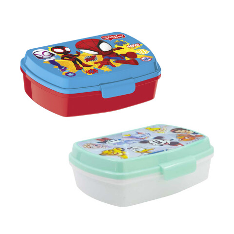 Vianda Plástica Infantil 18 cm Disney Spiderman Surtido SIN ELECCIÓN