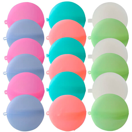 Set X 18 Bombas Bombitas De Agua Reutilizables 5cm Pis005030