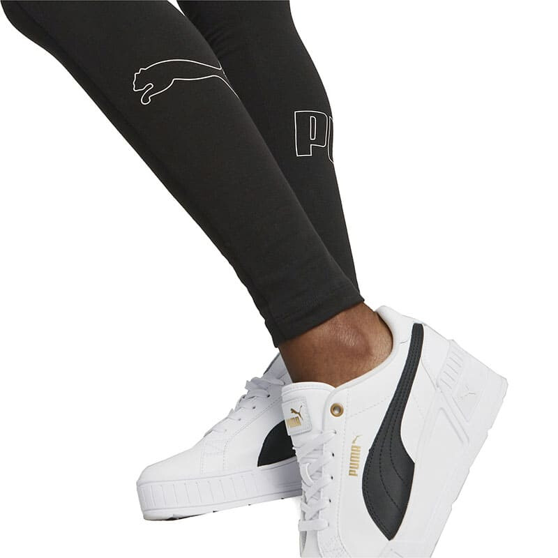 Calza Puma Power Colorblock de Mujer - 673641 01 Negro
