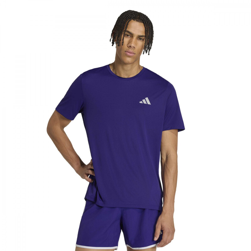 Remera Adidas RUN ESS TEE M Hombre KG3186 Violeta