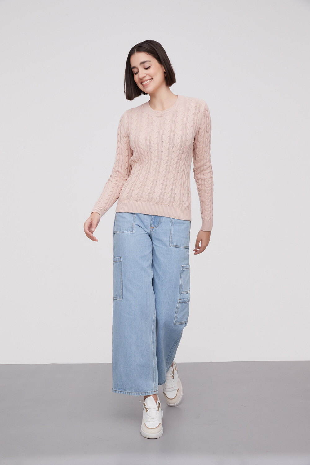 Sweater Teogonorio Rosa Viejo