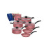 Batería De Cocina 11Pz. Tramontina Turim - Rosa Batería De Cocina 11Pz. Tramontina Turim - Rosa