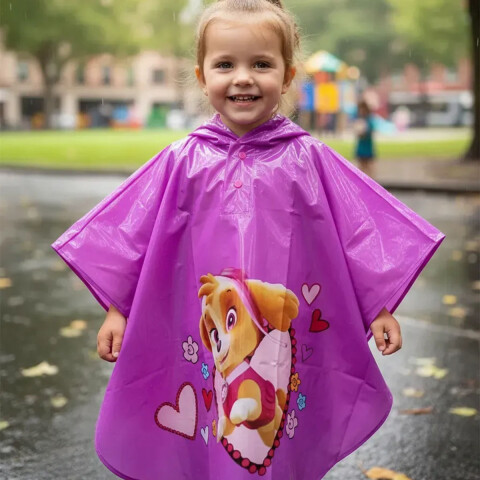 Pilot Poncho Infantil Paw Patrol Oficial SKYE