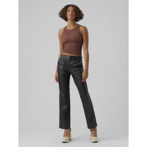 VMOLYMPIAZAMIRA MW STRAIGHT PL PANT NOOS BLACK