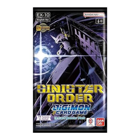 Digimon Booster - Sinister Order Digimon Booster - Sinister Order
