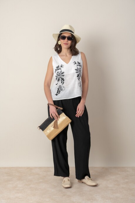 PANTALON ARIEL Negro