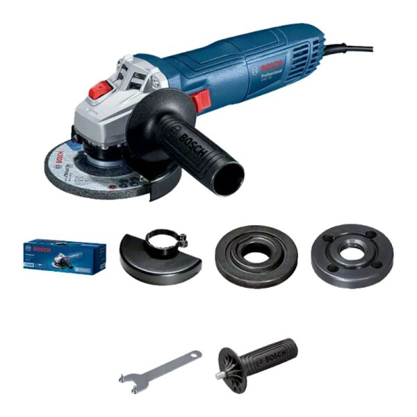 AMOLADORA ANGULAR 4 Y 1/2" GWS 700 220V - KIT 5 DISCOS - BOSCH AMOLADORA ANGULAR 4 Y 1/2" GWS 700 220V - KIT 5 DISCOS - BOSCH