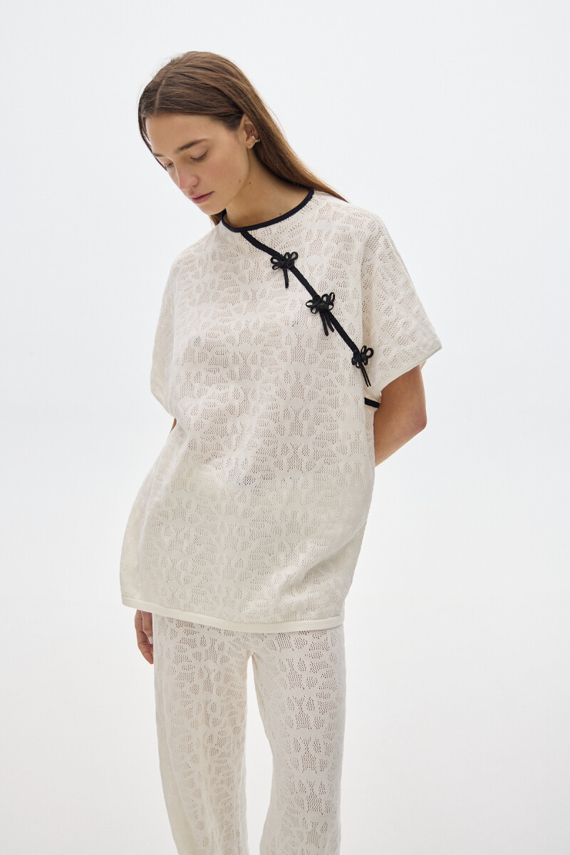 Blusa Meta Off White