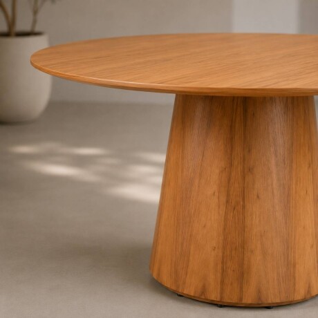 Mesa de Comedor Zara - Redonda - 100 Canela