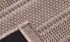 Alfombra Clásica Eco-Nature - Riscas | 1,50x2,00m Beige Marrón