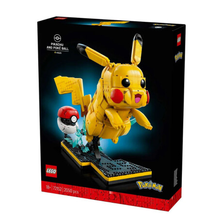 Lego Pokémon Pikachu y Poke Ball - 2050 piezas Lego Pokémon Pikachu y Poke Ball - 2050 piezas
