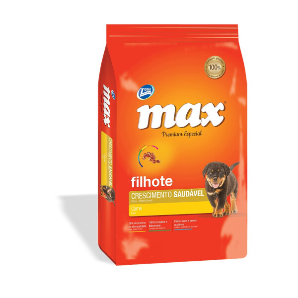 MAX FILHOTE CRECIMIENTO SALUDABLE 22 KG. MAX FILHOTE CRECIMIENTO SALUDABLE 22 KG.