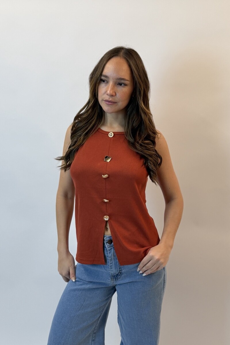 Musculosa botones Musculosa botones